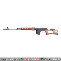 A&K SVD Dragunov w/ Metal Gearbox Airsoft Sniper Rifle Left