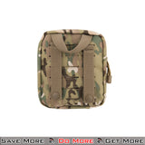 Lancer Tactical MOLLE Medical Sundries Bag - Outdoor Use Camo Front View