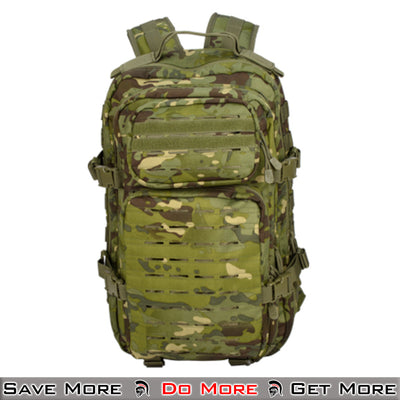 Lancer Tactical Laser Cut Webbing Multi-Purpose Backpack Back