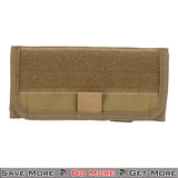 Code11 Cordura Admin Pouch MOLLE Airsoft Pouches Tan Front Facing