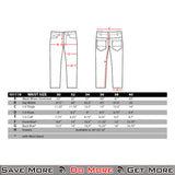 Cipher Pants Size Chart