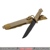 M10 Dummy Bayonet W/ Blade Cover for Airsoft Rifles Tan