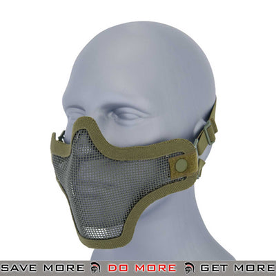 LT Steel Mesh Adjustable Lower Airsoft Face Mask