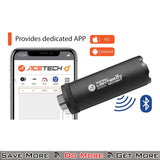 Acetech Lighter BT Barrel Extension Mock Suppressor Bluetooth Connection