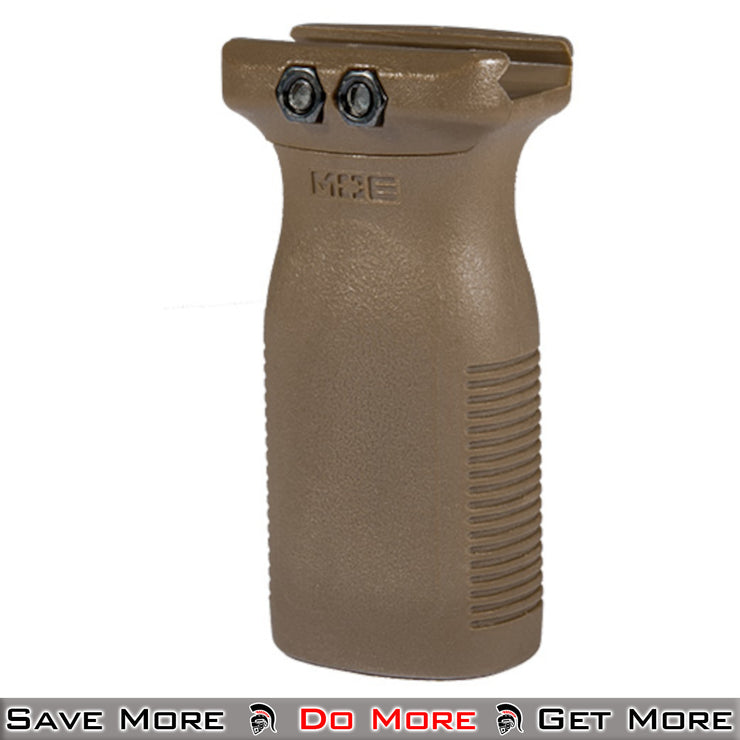 ACM Vertical Grip For Rail for Airsoft Picatinny Rail Tan Angle