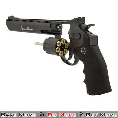 Action Sports Games Dan Wesson 8'' Grey Revolver Ammo Open