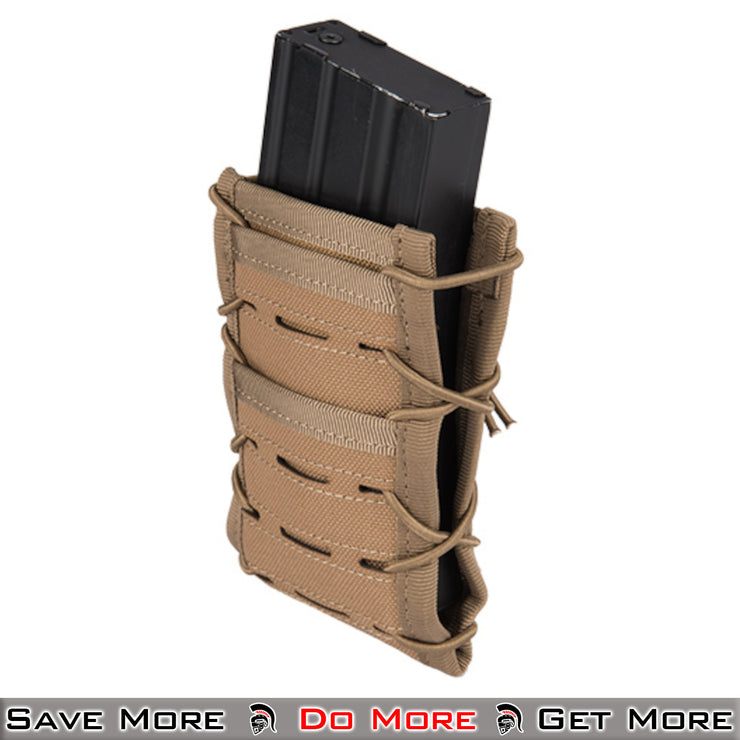 AMA Single M4 MOLLE Tactical Airsoft Magazine Pouch Side View
