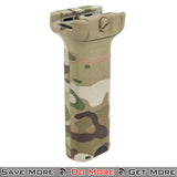 AMA Tactical BR Style Airsoft Long Force Grip - Camo Angle View