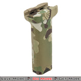 AMA Tactical BR Style Airsoft Long Force Grip - Camo Angle Back