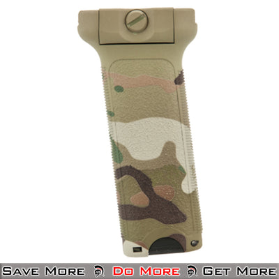 AMA Tactical BR Style Airsoft Long Force Grip - Camo Profile
