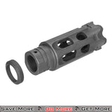 Atlas Custom Works Airsoft Flash Hider Barrel Extension with Ring