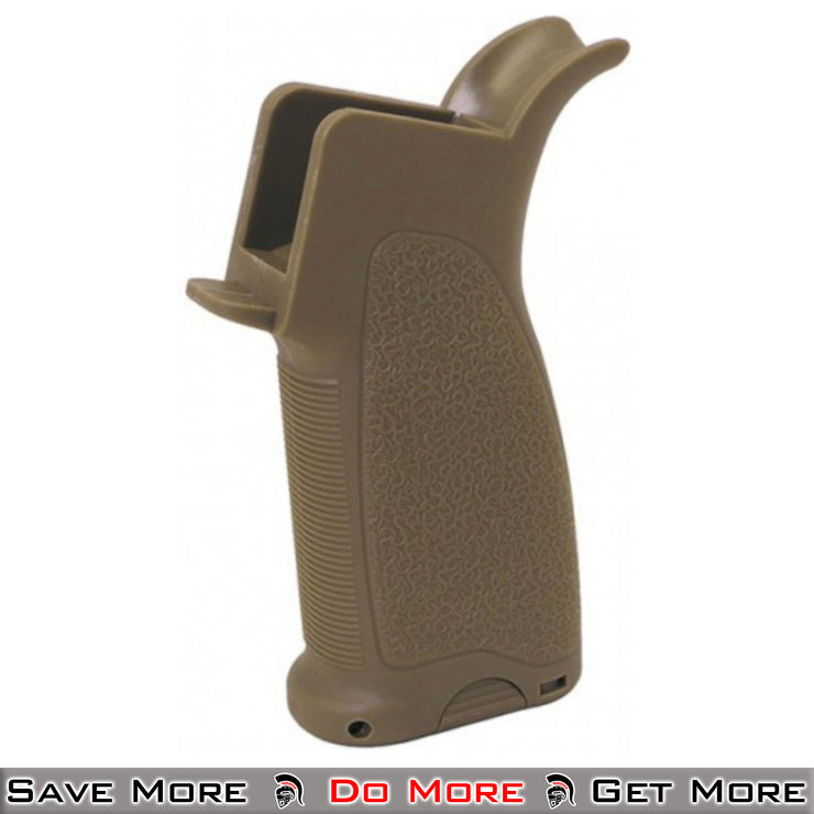 BR Style AEG Motor Grip for Airsoft AEGs Tan