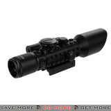 LT 3-10X42 Illuminated Rifle Scope W/ Red Laser Sight