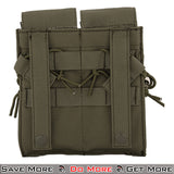 Lancer Tactical MOLLE Magazine Tactical Airsoft Pouch Green Back