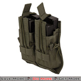 Lancer Tactical MOLLE Magazine Tactical Airsoft Pouch Green Angle