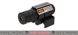 Lancer Tactical Airsoft Tactical Metal Compact Red Laser - Black Lasers- ModernAirsoft.com