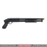 CYMA Pump Shotgun - Black Spring Powered Airsoft Gun Right