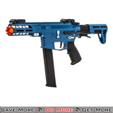 Classic Army Automatic Electric Airsoft Gun AEG Rifle Blue Left Angle