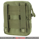 Condor G.P. Pouch Olive MOLLE Tactical Airsoft Pouches Back