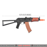 DB AK74U AEG Airsoft Rifle w/ Folding Triangle Stock