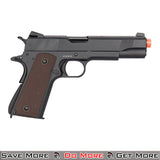 Double Bell M1911 GBB Gas Powered Pistol - Black Facing Right