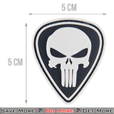 G-Force Diamond Punisher PVC Patch Dimensions