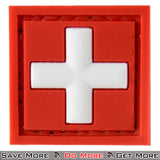 G-Force Medic Logo PVC Morale Patch - Red