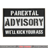 G-Force Parental Advisory PVC Morale Patch Front