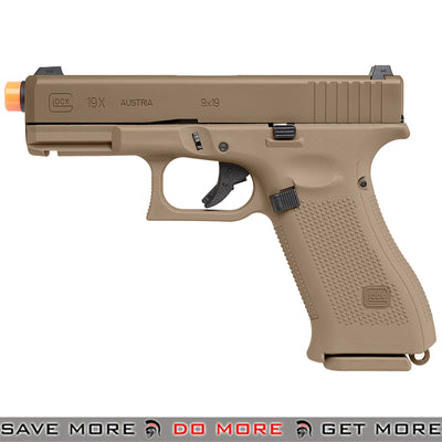Elite Force Fully Licensed Glock 19x Gas Blowback Airsoft Pistol by VFC Left Profile