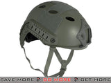 Lancer Tactical Airsoft PJ Type Dial Adjustment Bump Helmet - Foliage Green Head - Helmets- ModernAirsoft.com