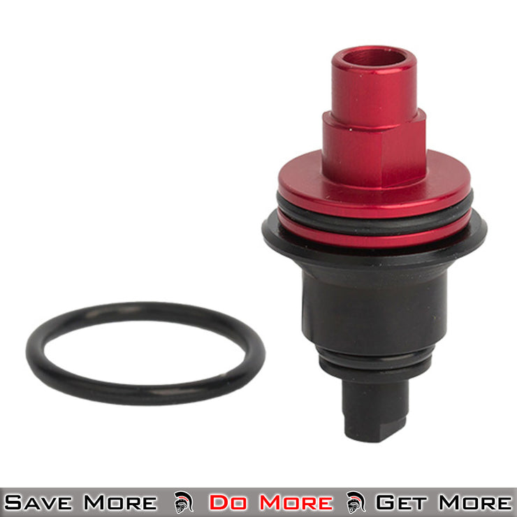 HPA Fusion Poppet (Red) for Airsoft PolarStar Engines Red Side Up