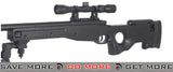 AGM Black Bolt Action Sniper Rifle w/ Scope & Bi-pod Bolt Action Sniper Rifle- ModernAirsoft.com