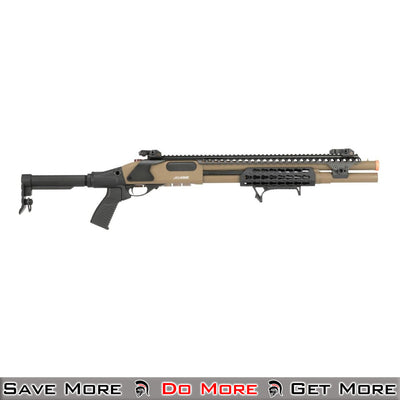 Jag Arms SPX Scattergun Pump Action Gas Powered Shotgun Tan Right