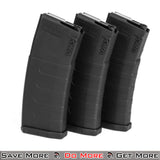 KWA AEG 3pk Midcap Mag for M4 Airsoft Electric Guns Mags in Line