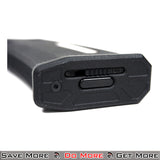 KWA 3-PACK Black Midcap Mag for M4 Airsoft Electric Guns Mag Bottom