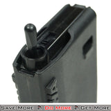 KWA 3-PACK Black Midcap Mag for M4 Airsoft Electric Guns Top
