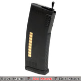 KWA 3-PACK Black Midcap Mag for M4 Airsoft Electric Guns Singular Mag