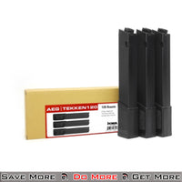KWA - 3 Pack Midcap Mag for TK45 Airsoft Electric Guns Mags in Row