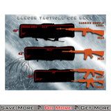 Lancer Tactical Gun Tactical MOLLE Bag for Outdoor Use Black Gun Size Chart