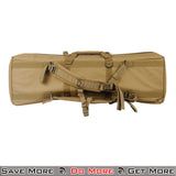 Lancer Tactical Gun Tactical MOLLE Bag for Outdoor Use Tan Back