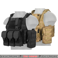 Lancer Tactical Vest Airsoft Tactical Plate Carrier Group