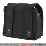 Lancer Tactical MOLLE Triple Grenade Airsoft Pouches Black Back