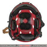 Lancer Tactical Helmet Airsoft Helmet for Protection Bottom