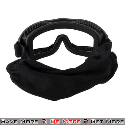 Lancer Tactical Airsoft Safety Goggles - Eye Protection Black Back
