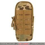 Lancer Tactical Enclosed MOLLE Mag Airsoft Pouches Camo Front