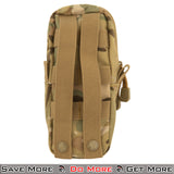 Lancer Tactical Enclosed MOLLE Mag Airsoft Pouches Camo Back