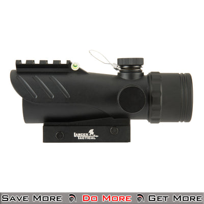 Lancer Tactical Airsoft Red Dot Sight w/ Top Rail Profile View