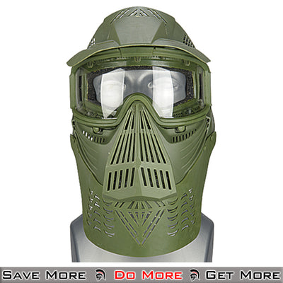 Lancer Tactical Airsoft Safety Mask for Eye Protection Front