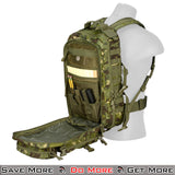 Lancer Tactical Laser Cut Webbing Multi-Purpose Backpack Back 2nd Compartment