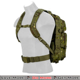 Lancer Tactical Laser Cut Webbing Multi-Purpose Backpack On Individual